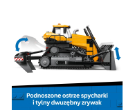 LEGO City 60466 Żółty buldożer z ładowarką - 1331643 - zdjęcie 6